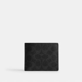 3-i-1-plånbok i Signature Canvas