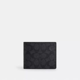 3-i-1-plånbok i Signature Canvas