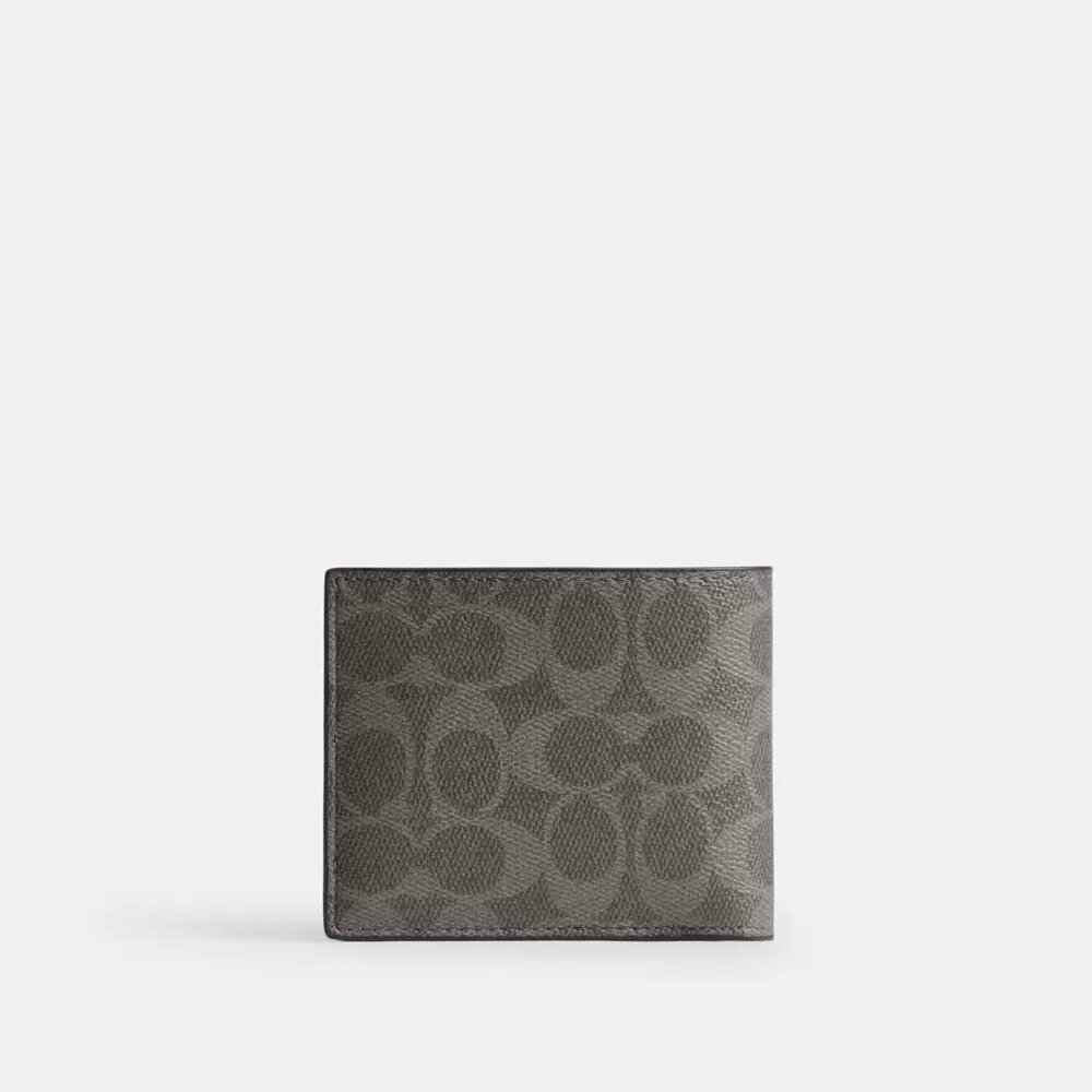 3-i-1-plånbok i Signature Canvas