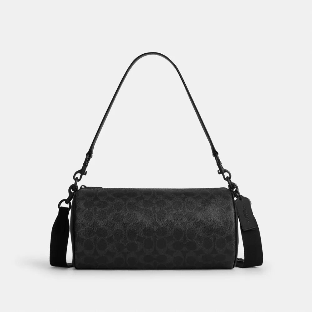 Andre Barrel Bag 30 i Signature Canvas