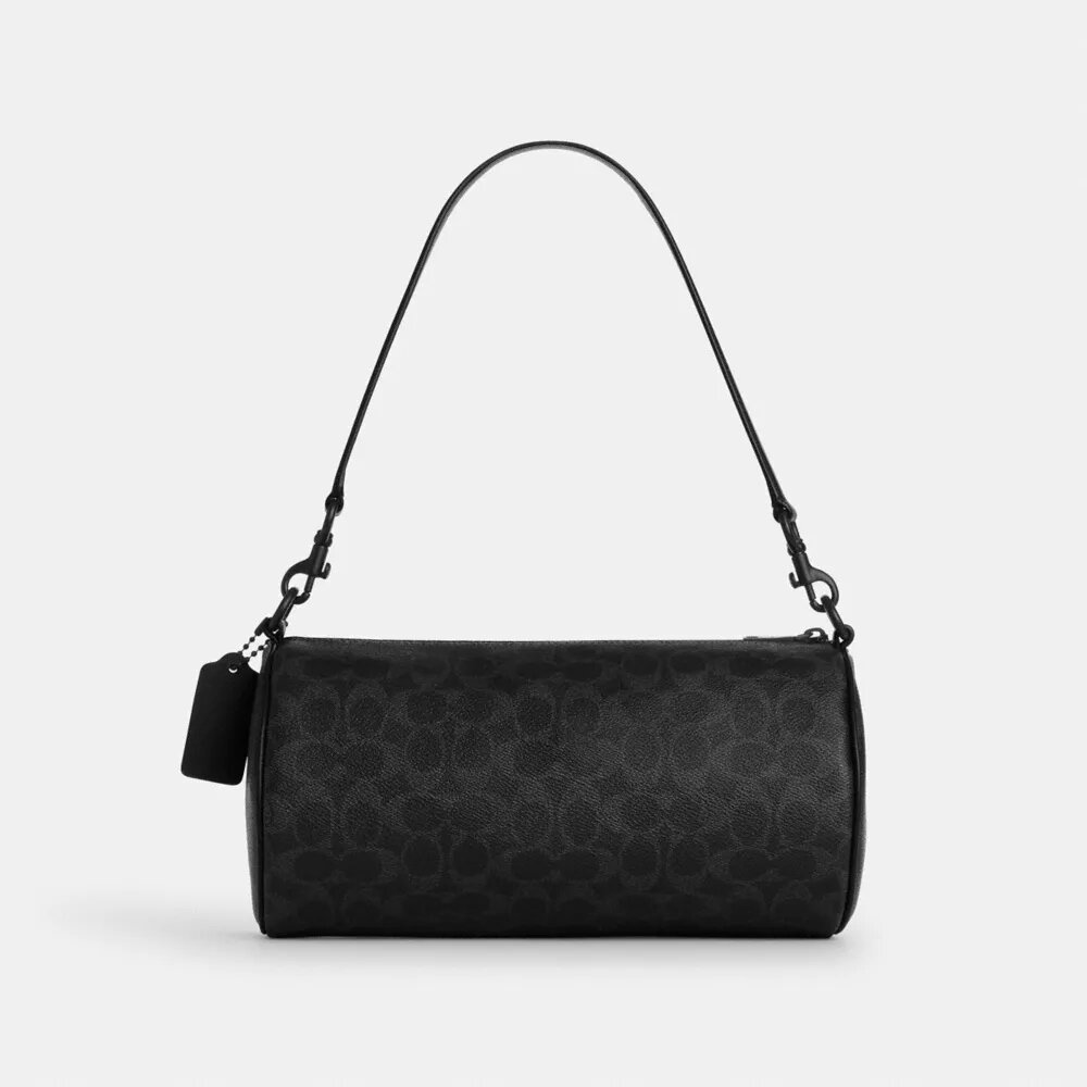 Andre Barrel Bag 30 i Signature Canvas