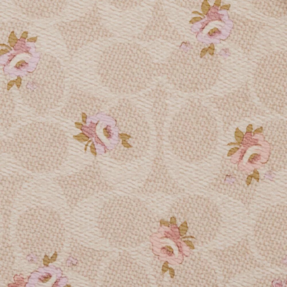Anteckningsbok i Signature Canvas med blommönster
