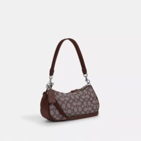 Ashton-väska i signaturjacquard