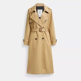 Avslappnad trenchcoat