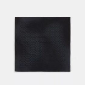 Bandana med texturerat signaturmönster