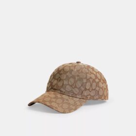 Baseballkeps med signaturjacquard