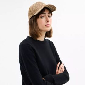 Baseballkeps med signaturjacquard