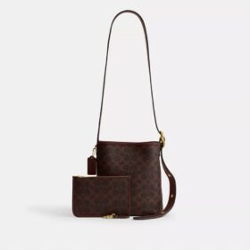 Bleecker Bucket Bag 21 i Signature Canvas