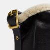 Bleecker Bucket Bag i shearling