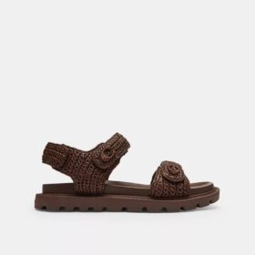 Brynn Raffia-sandaler
