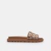 Brynn-sandalen i Crystal Signature Jacquard