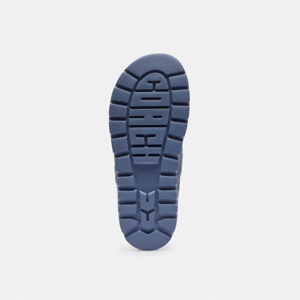 Brynn-sandaler i Crystal Signature Denim