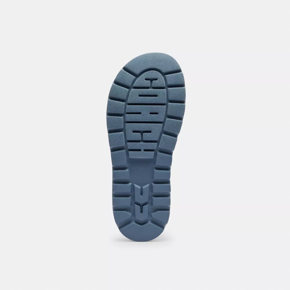 Brynn-sandaler i Crystal Signature Denim