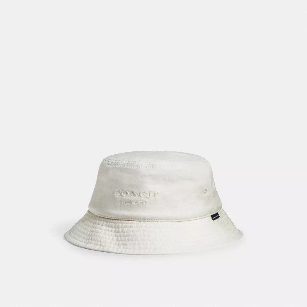 Bucket-hatt i denim