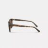 C-detaljer, strukturerade skalmar, fyrkantiga solglasögon