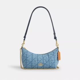 Caitlin-axelremsväskor med quiltning
