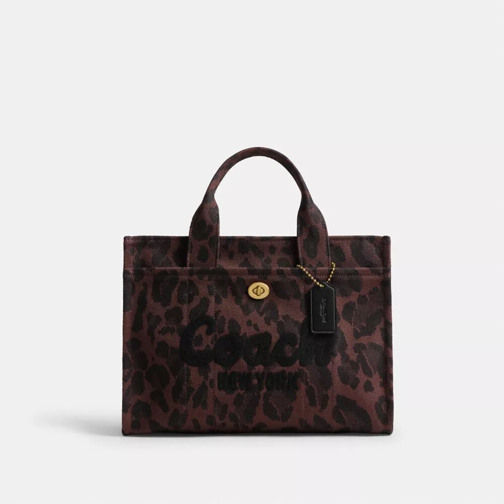 Cargo-tygkassa med leopardmönster