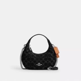 Carmen Mini-crossbodyväska i signaturdenim