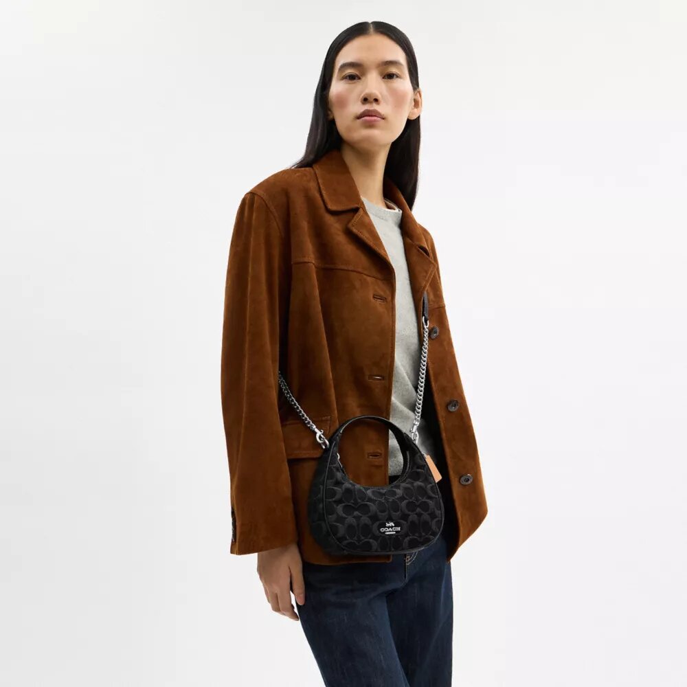 Carmen Mini-crossbodyväska i signaturdenim