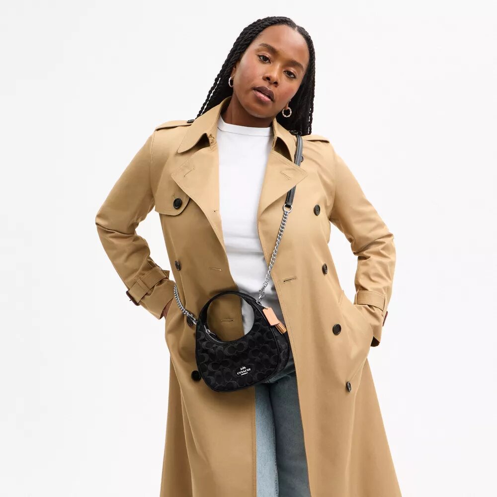 Carmen Mini-crossbodyväska i signaturdenim