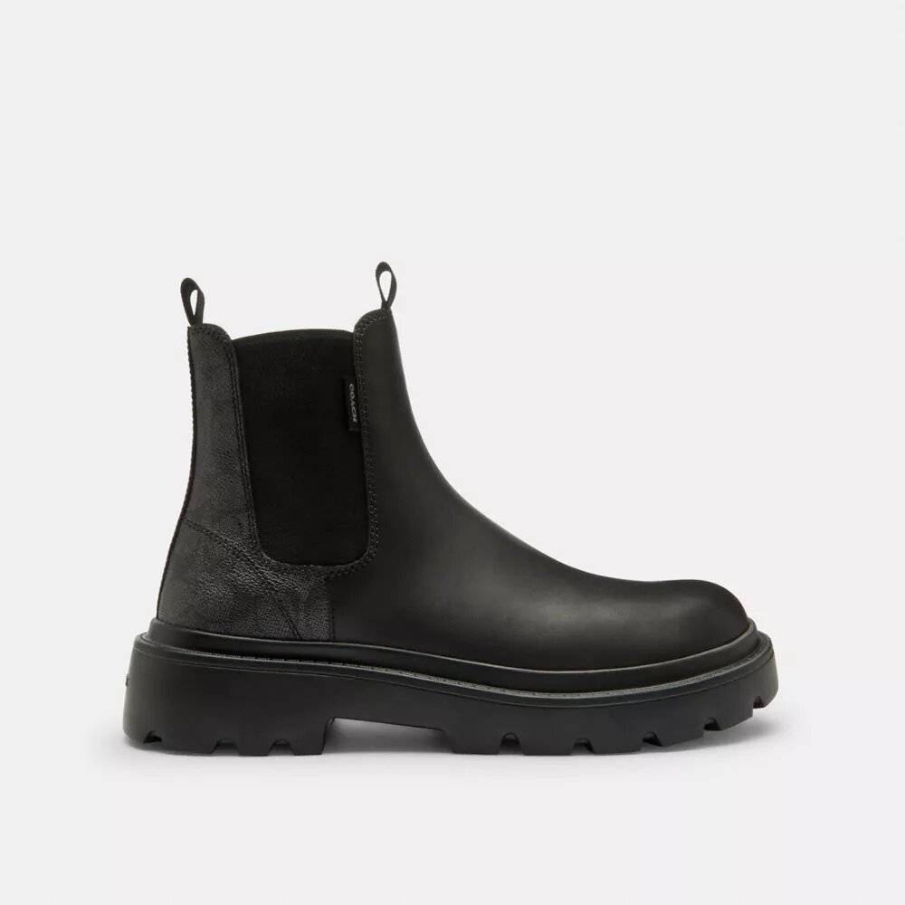 Chelseaboots med Signature Canvas