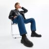 Chelseaboots med Signature Canvas
