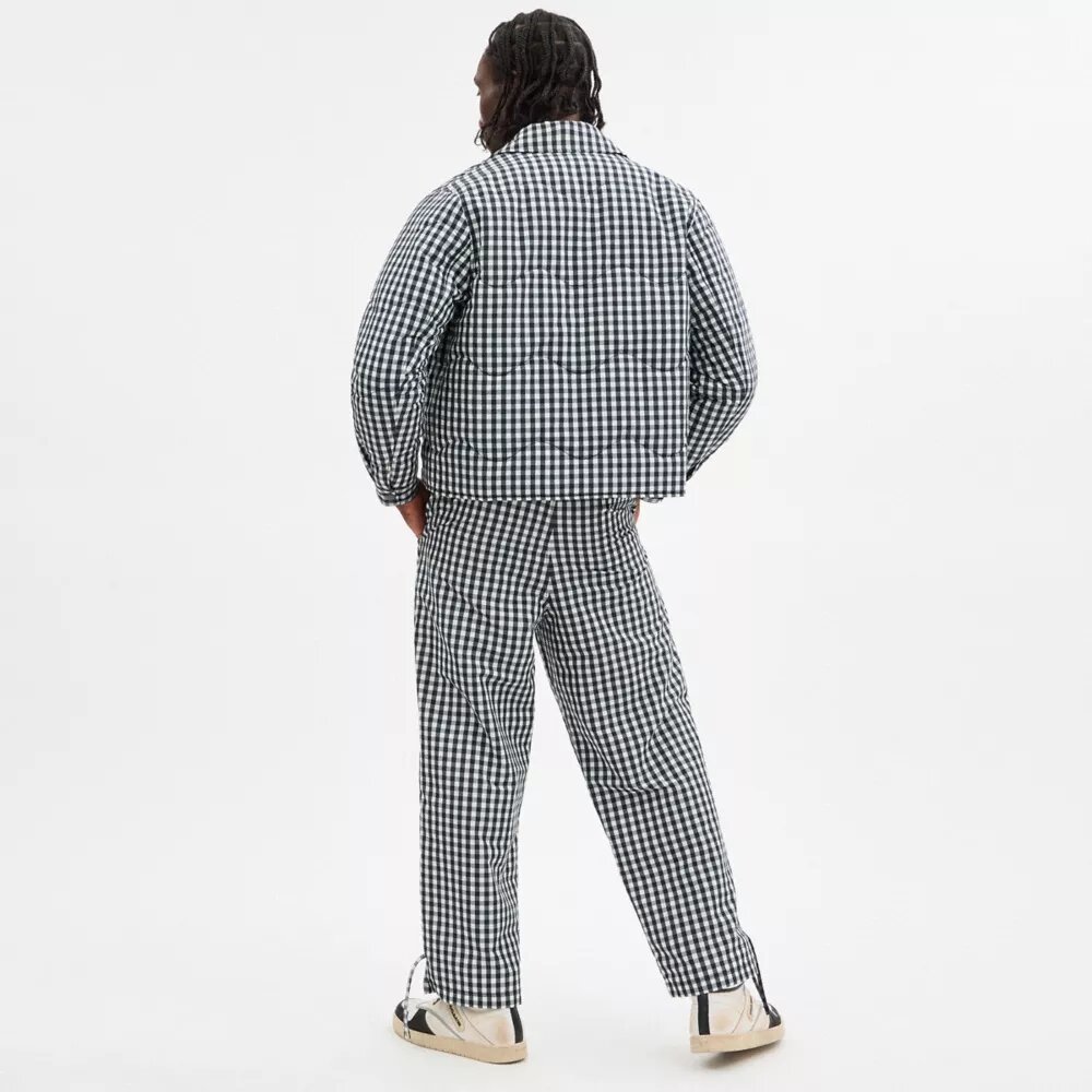 Coachtopia Loop Gingham-byxor