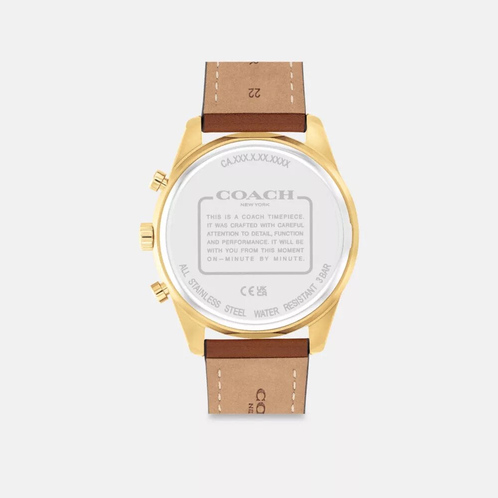 Cole kronografklocka, 44 mm