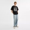 Dinosaur City avslappnad T-shirt i ekologisk bomull