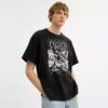 Dinosaur City avslappnad T-shirt i ekologisk bomull
