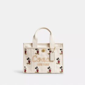Disney X Coach Cargo Tygkassa 26 med Musse Pigg i regenerativ bomullscanvas