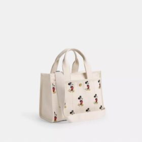Disney X Coach Cargo Tygkassa 26 med Musse Pigg i regenerativ bomullscanvas