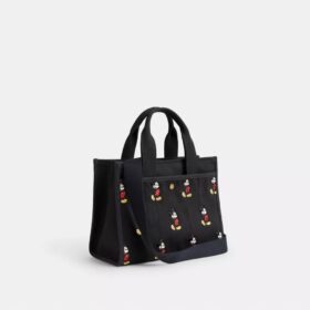 Disney X Coach Cargo Tygkassa 26 med Musse Pigg i regenerativ bomullscanvas