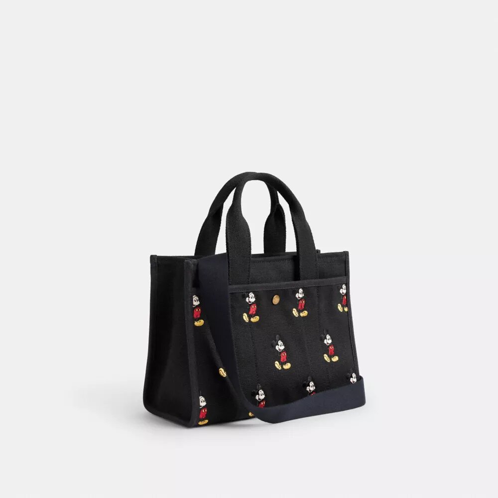 Disney X Coach Cargo Tygkassa 26 med Musse Pigg i regenerativ bomullscanvas