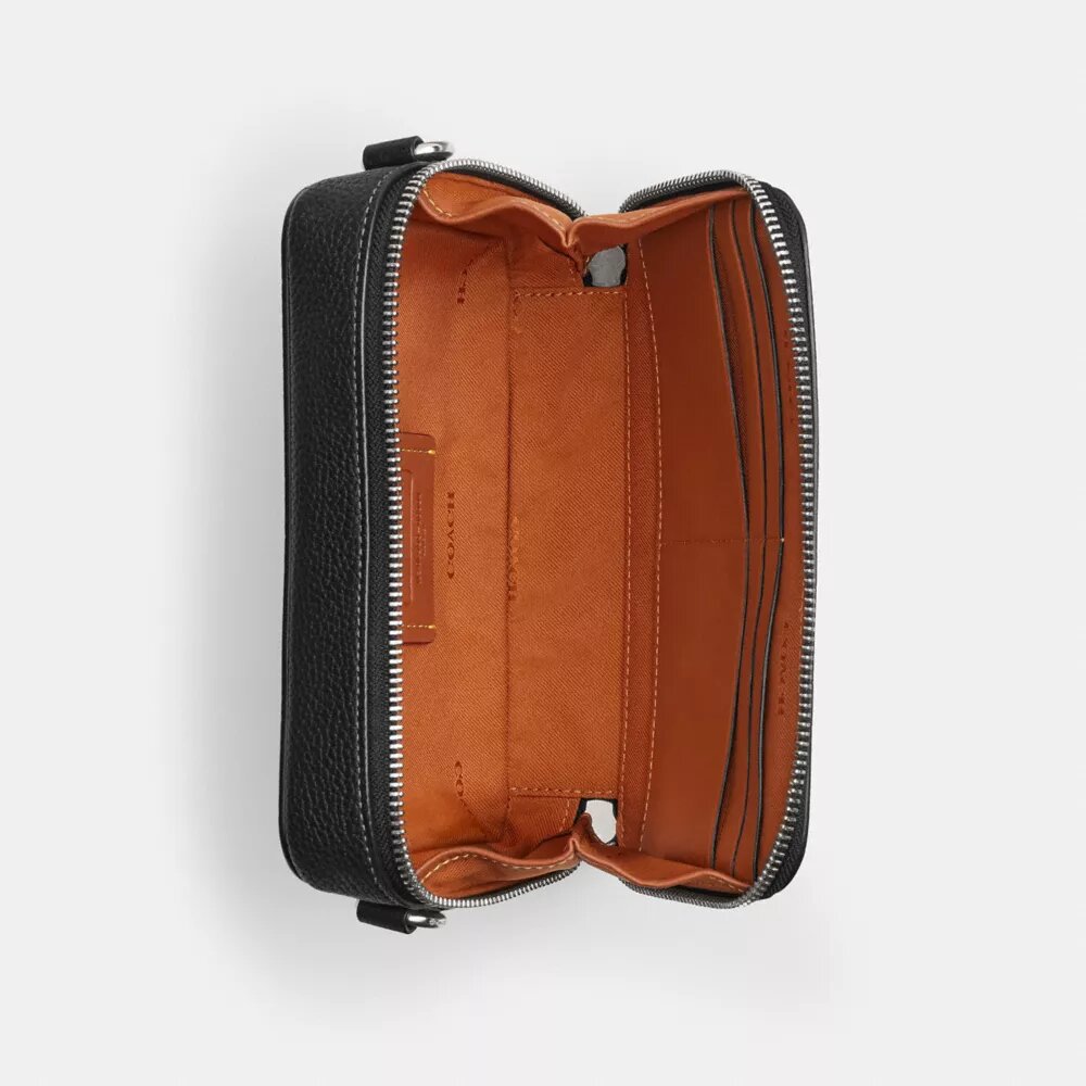 Disney X Coach Charter Slim Axelremsväska med Musse Pigg