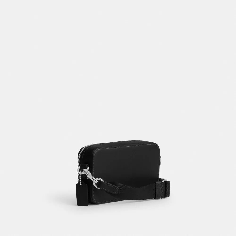 Disney X Coach Charter Slim Crossbody-väska med klistermärkesmönster