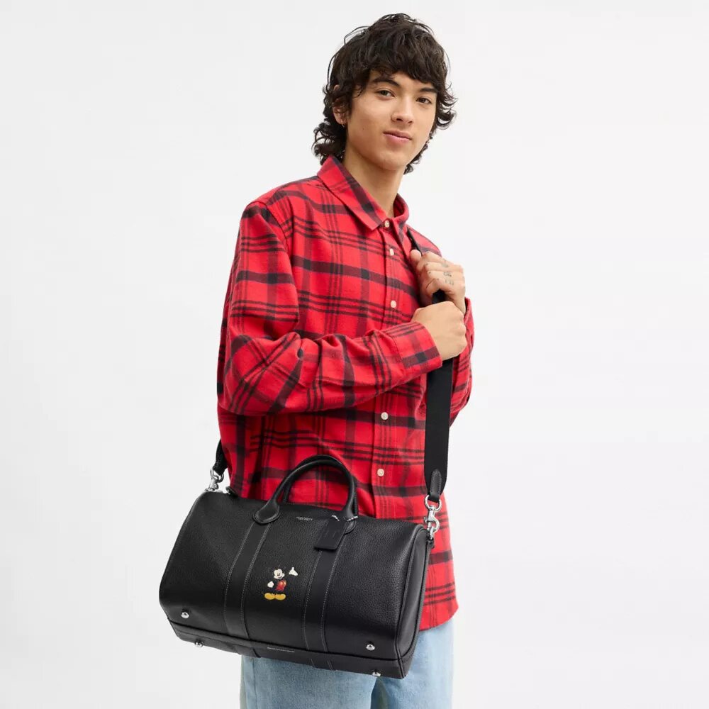 Disney X Coach Compass Bag 35 med Musse Pigg