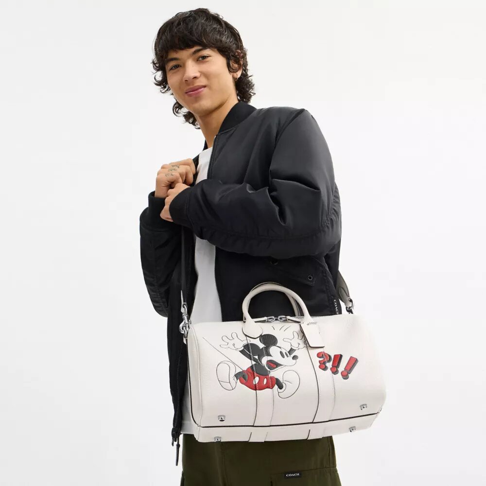 Disney X Coach Compass Bag 35 med Musse Pigg