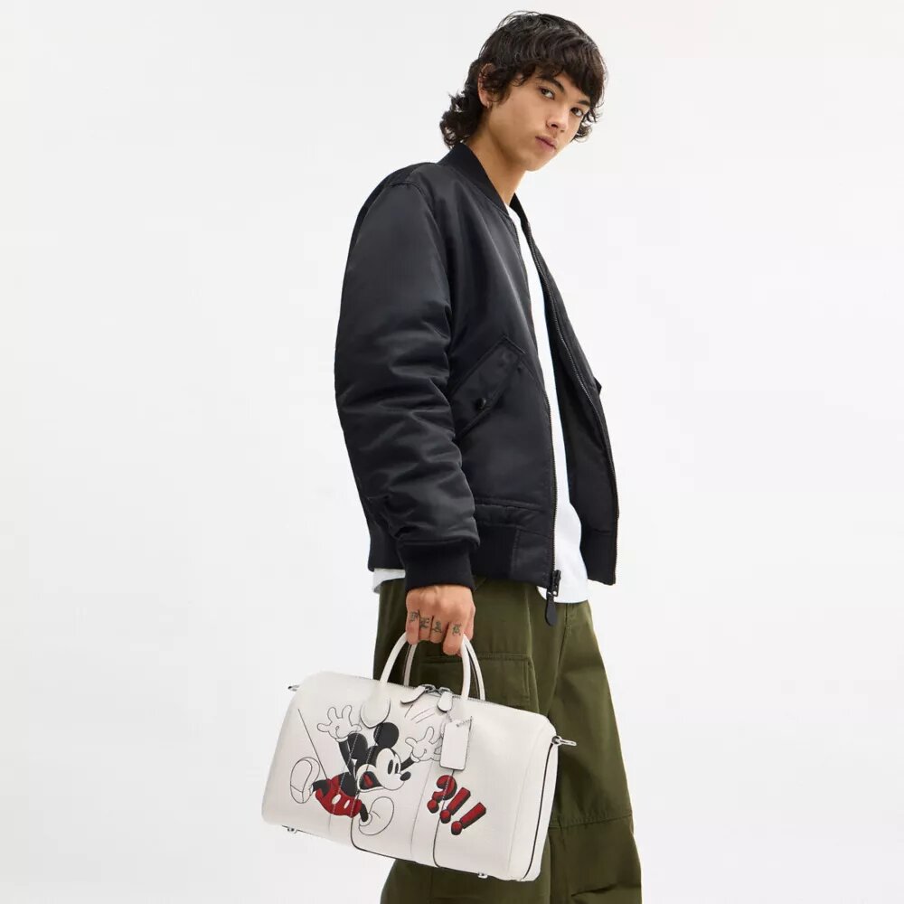 Disney X Coach Compass Bag 35 med Musse Pigg