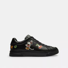Disney X Coach Höga sneakers med klistermärkesprint