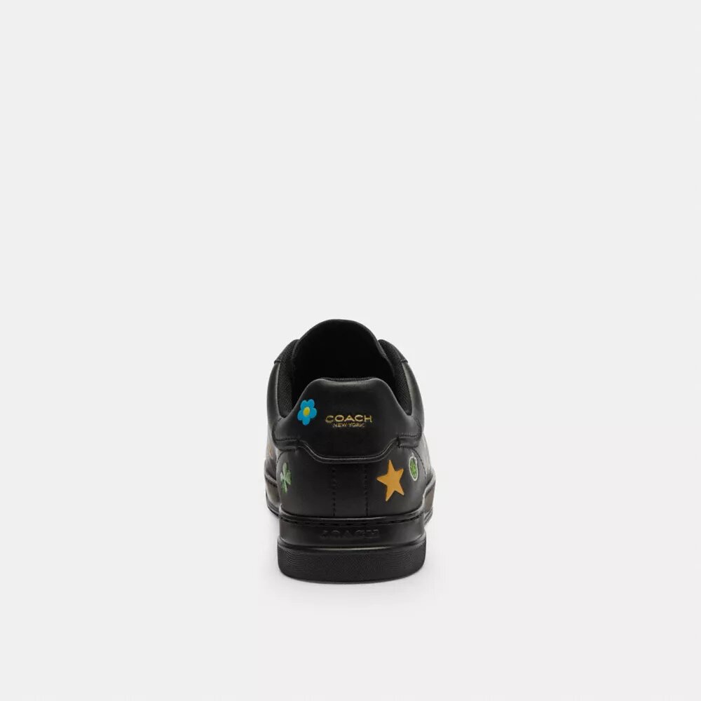 Disney X Coach Höga sneakers med klistermärkesprint