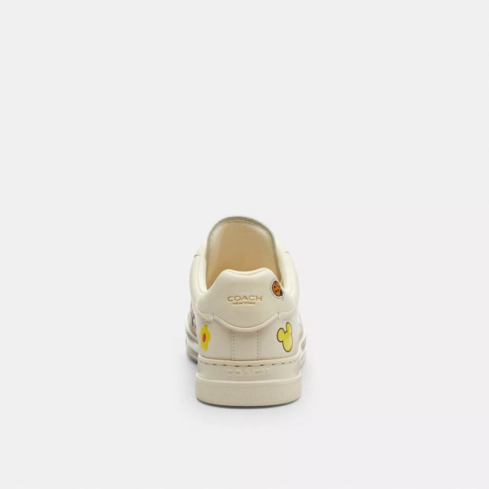 Disney X Coach Höga sneakers med klistermärkesprint