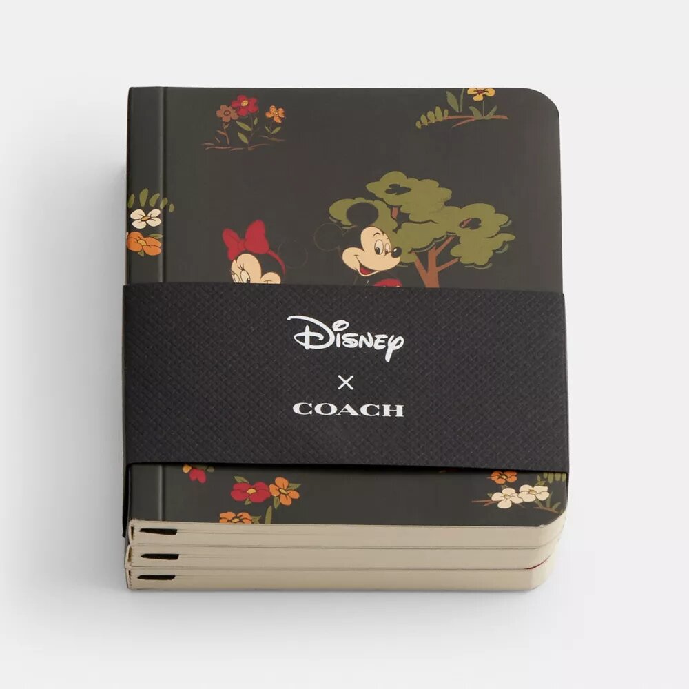 Disney X Coach mininotebook-set med Musse Pigg och vänner