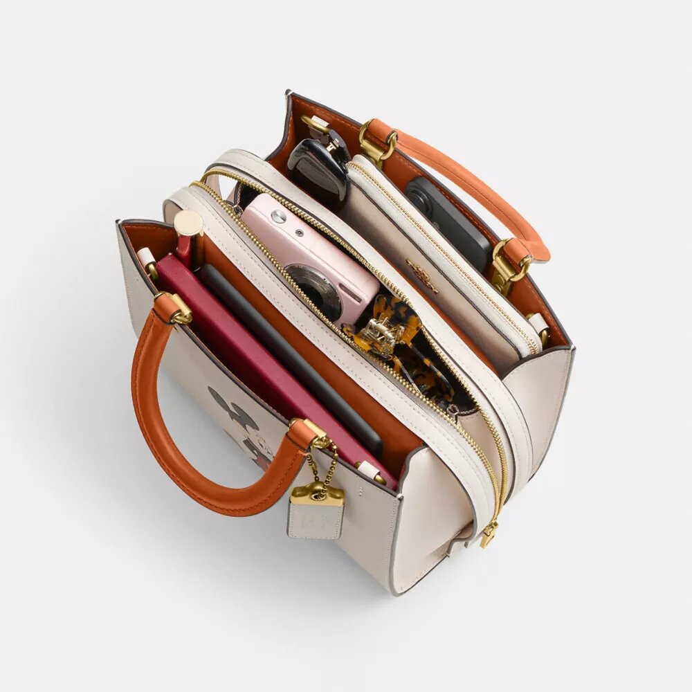 Disney X Coach Rogue-väskor 25 med Musse Pigg