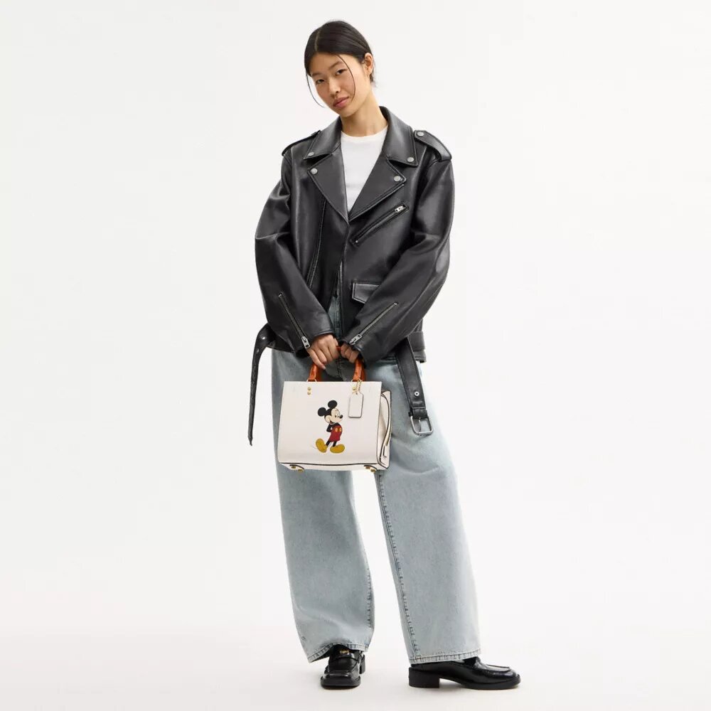 Disney X Coach Rogue-väskor 25 med Musse Pigg