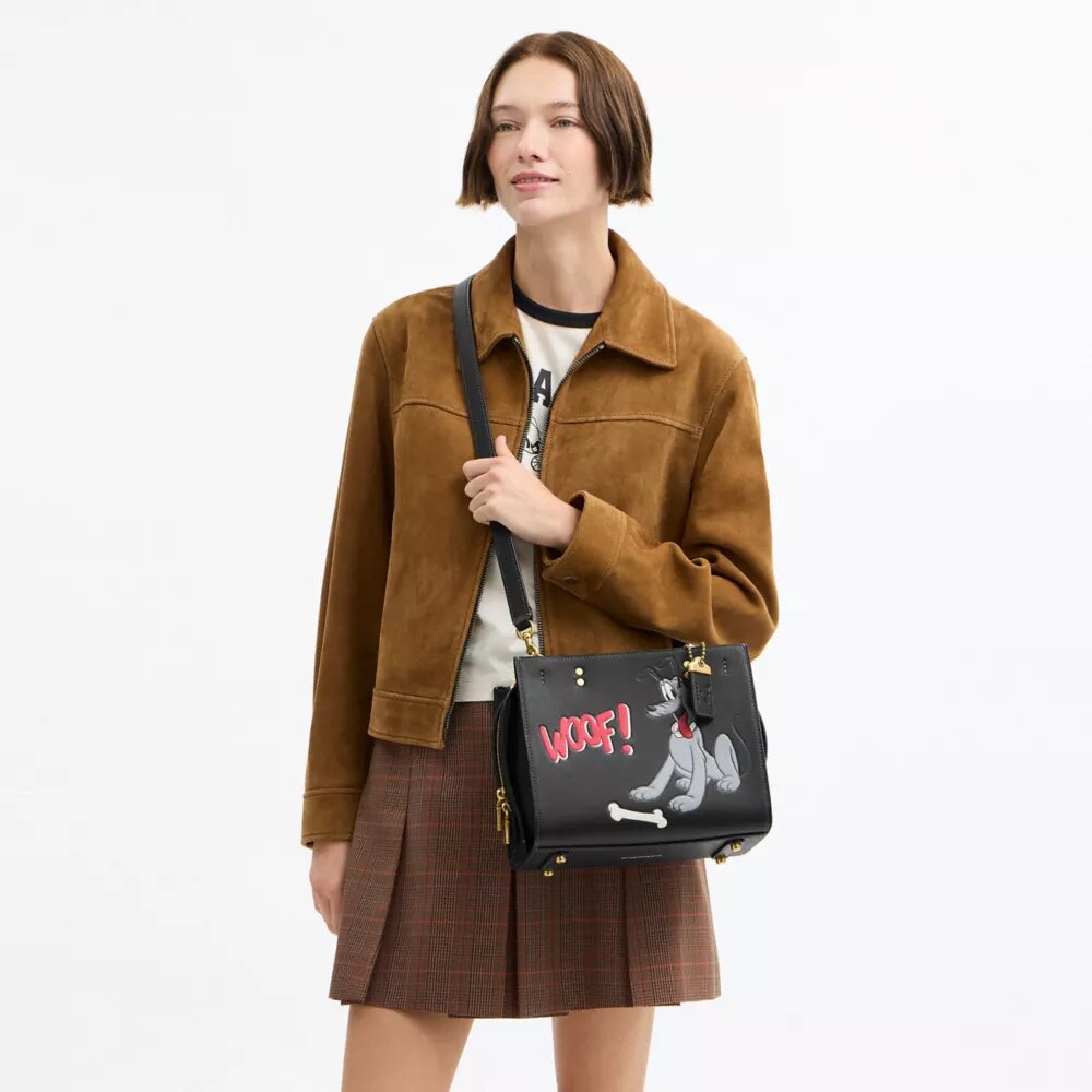Disney X Coach Rogue-väskor 25 med Pluto