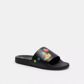 Disney X Coach Tofflor med klistermärkesmönster