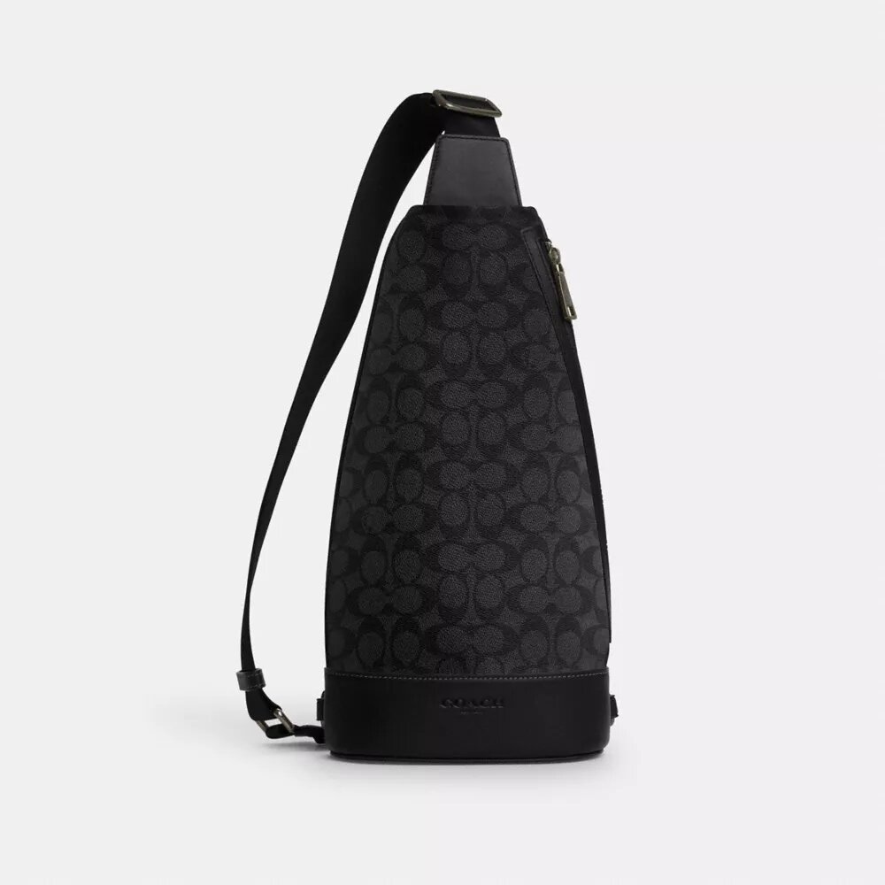 Dominic Sling Pack i Signature Canvas