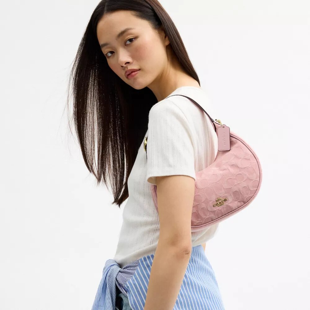 Emily axelremsväskor i signaturdenim