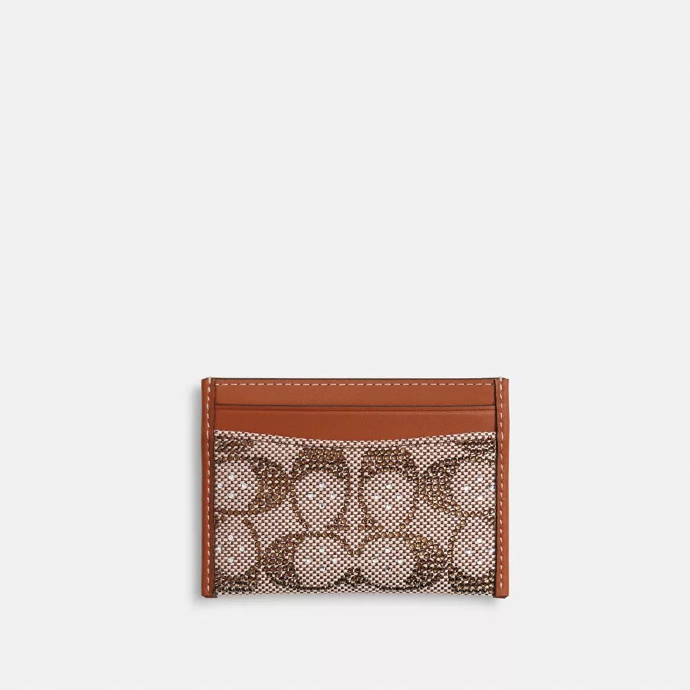 Essential-kortfodral i Crystal Signature-jacquard